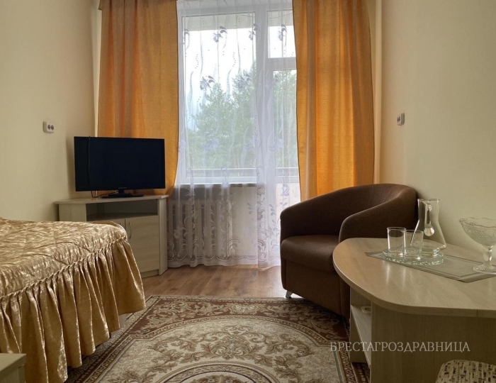 Одноместный 1-комнатный «Сингл» - Санаторий «Брестагроздравница» Беларусь