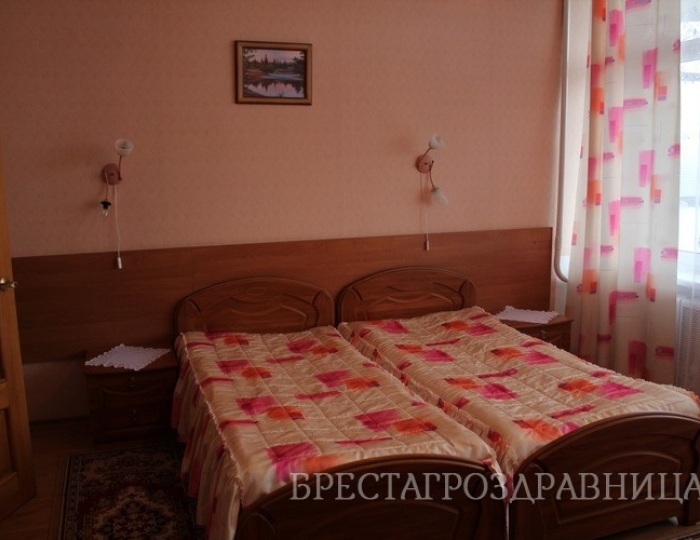 Двухместный двухкомнатный ПК - Санаторий «Брестагроздравница» Беларусь