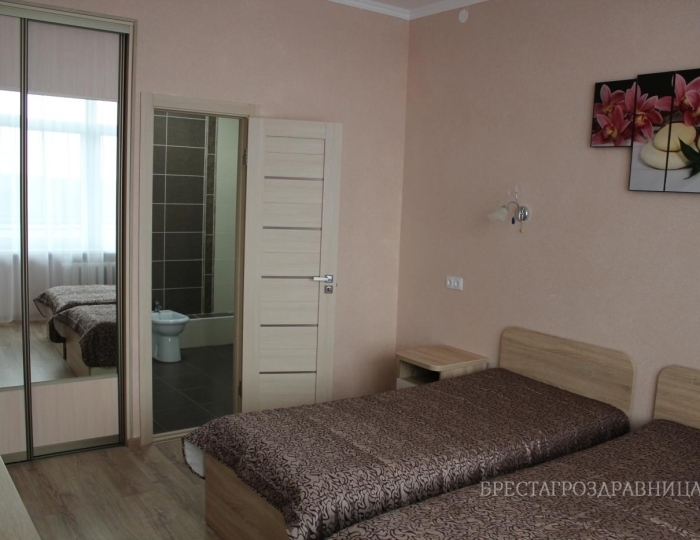 Одноместный 2-комнатный «Люкс» - Санаторий «Брестагроздравница» Беларусь